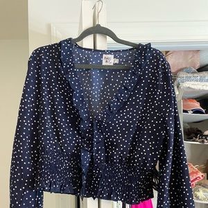 Princess Polly Polka-Dot Top